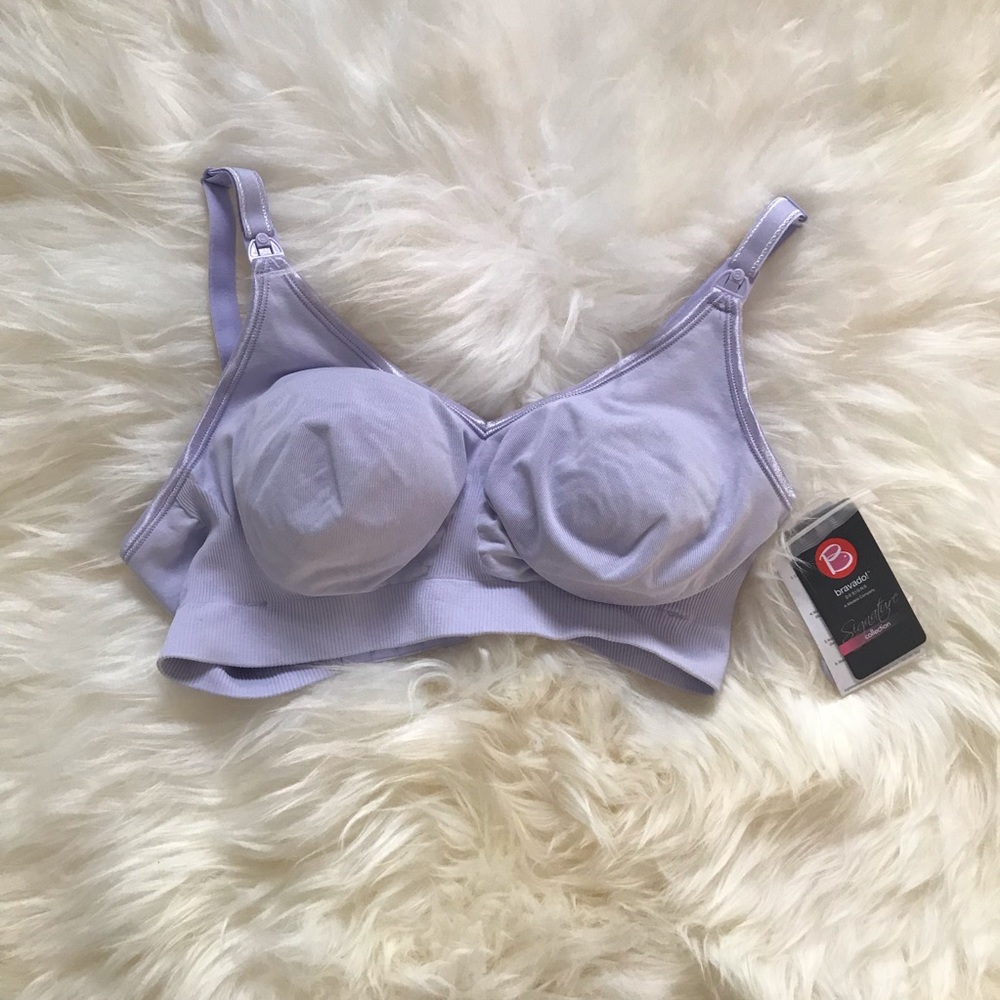 Lilac Bravado Nursing Bra - L